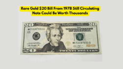 Rare 1978 Gold Bill $20 Note Could Fetch $50K - Some May Still Be in Circulation